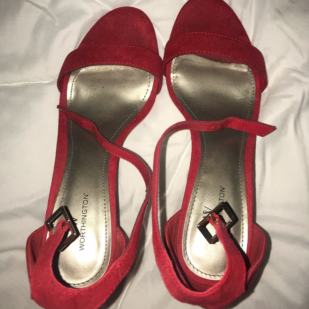 red high heels